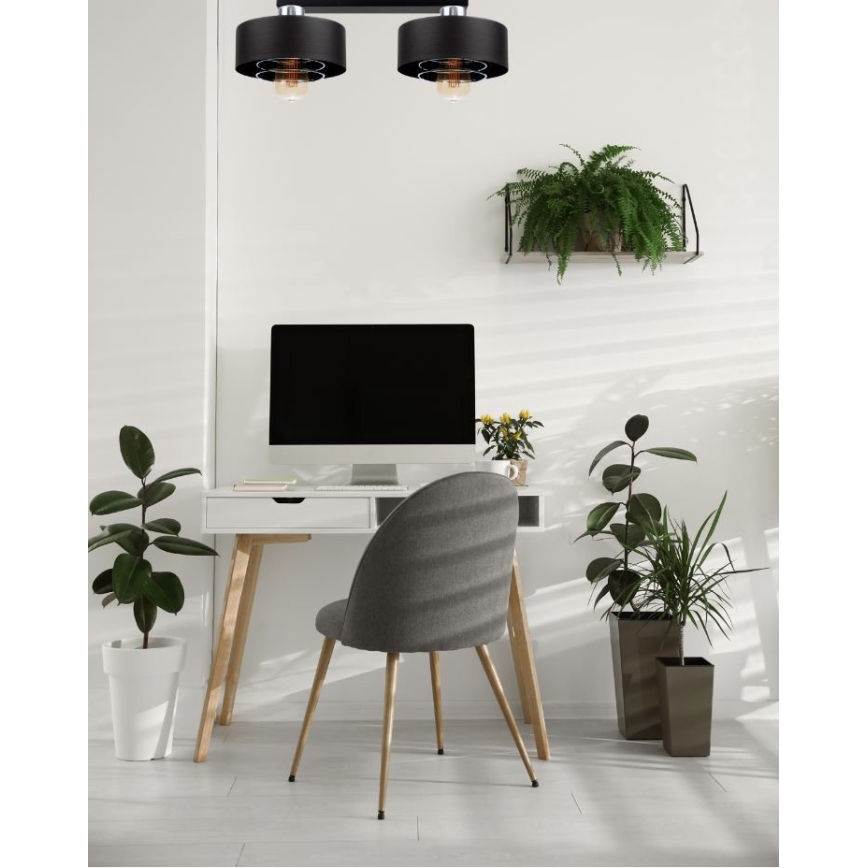 Lámpara de techo VEST 2xE27/60W/230V