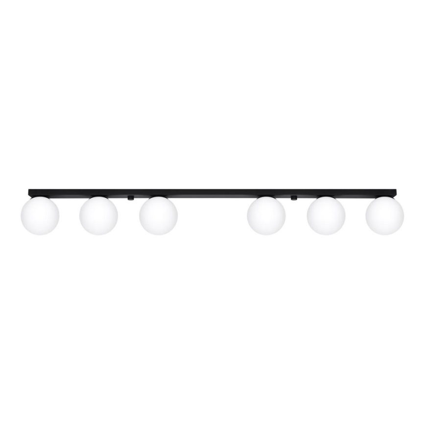 Lámpara de techo YOLI 6xG9/12W/230V negra