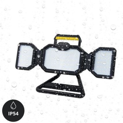 Lámpara de trabajo LED regulable LED/50W/5V 12000 mAh IP54