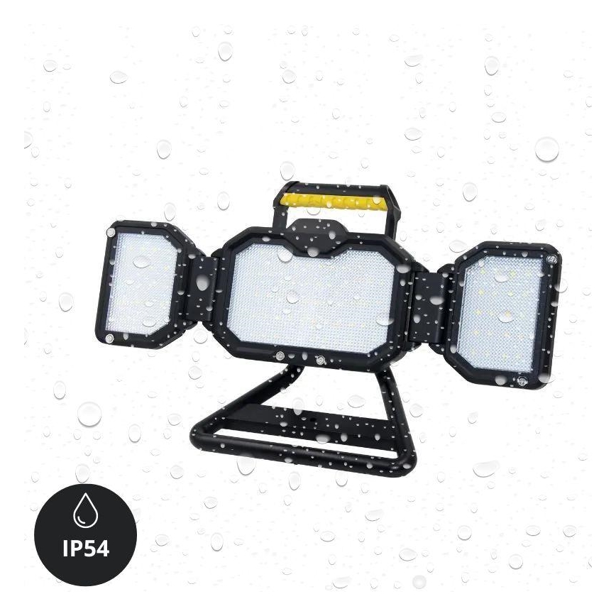 Lámpara de trabajo LED regulable LED/50W/5V 12000 mAh IP54