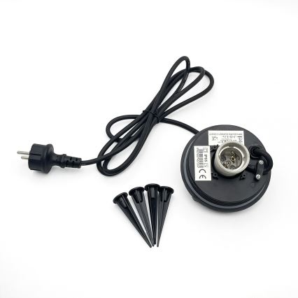 Lámpara decorativa de exterior LUMISTONE 1x E27/15W/230V IP65 Ø 38 cm