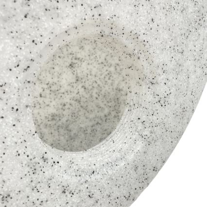 Lámpara decorativa de exterior LUMISTONE 1x E27/15W/230V IP65 Ø 38 cm