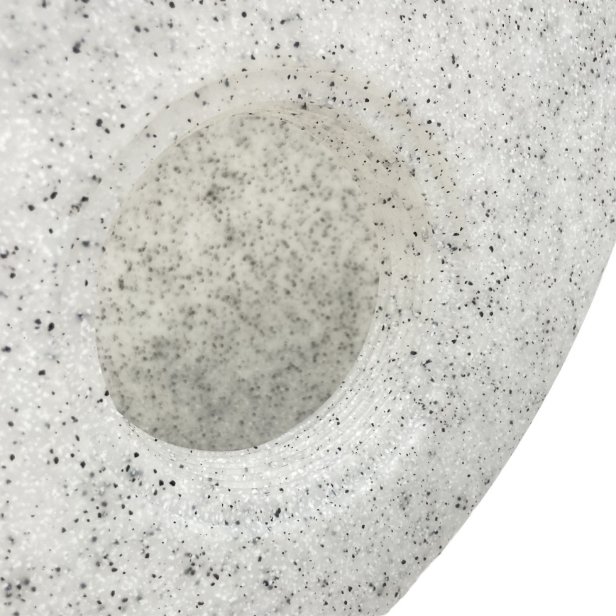 Lámpara decorativa de exterior LUMISTONE 1x E27/15W/230V IP65 Ø 38 cm