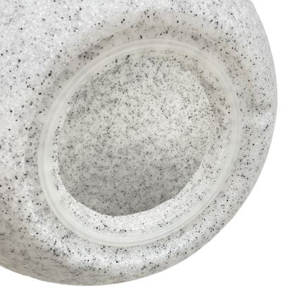 Lámpara decorativa de exterior LUMISTONE 1xE27/15W/230V IP65 Ø 38 cm