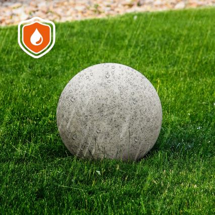 Lámpara decorativa exterior GARDEN BALL 1xE27/40W/230V IP65 diá. 28 cm