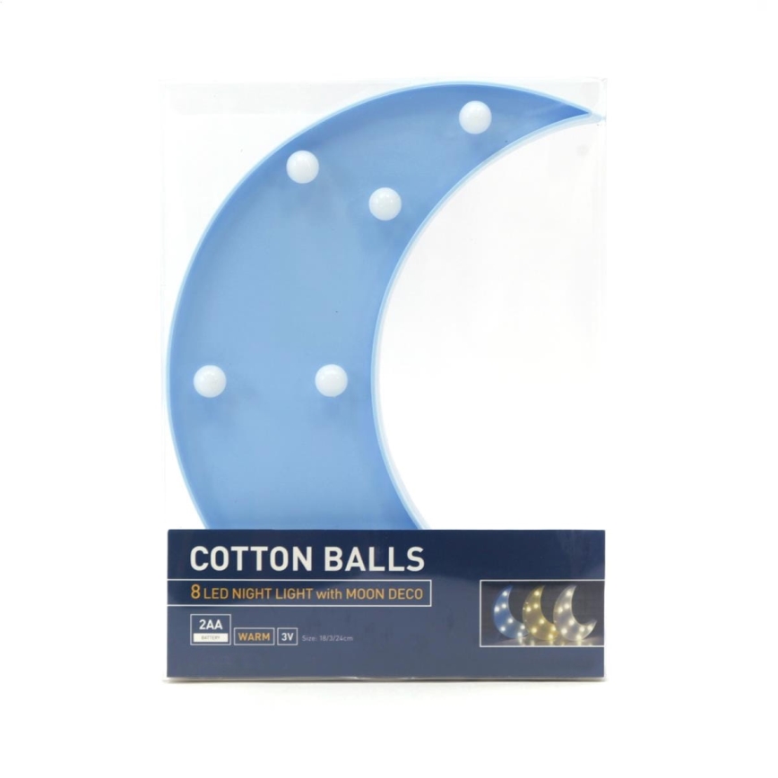 Lámpara decorativa LED 8xLED/2xAA