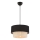 Lámpara ECHO 1xE27/60W/230V negro/crema