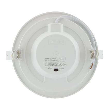 Lámpara empotrable de baño LED LED/12W/230V 3000/4000/6000K IP44