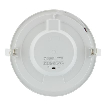 Lámpara empotrable de baño LED LED/18W/230V 3000/4000/6000K IP44