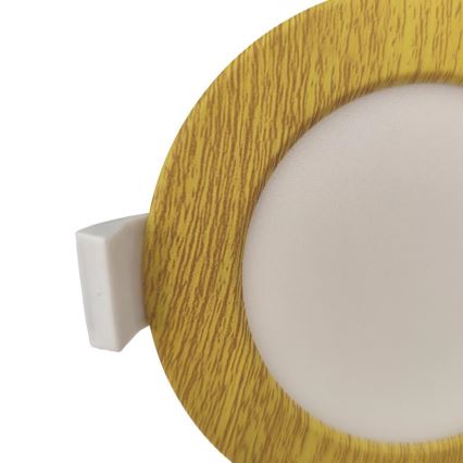 Lámpara empotrable de baño LED LED/7W/230V 4000K beige IP44