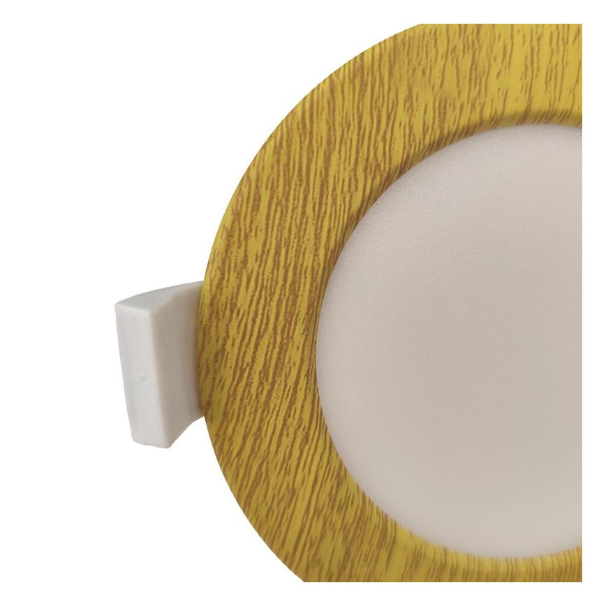 Lámpara empotrable de baño LED LED/7W/230V 4000K beige IP44