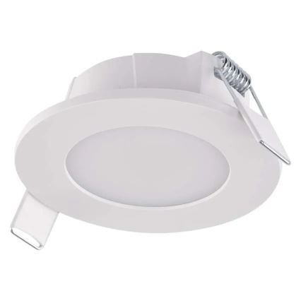 Lámpara empotrable de baño LED LORI LED/4,5W/230V IP65 2700/4000K diá. 8,5 cm blanco