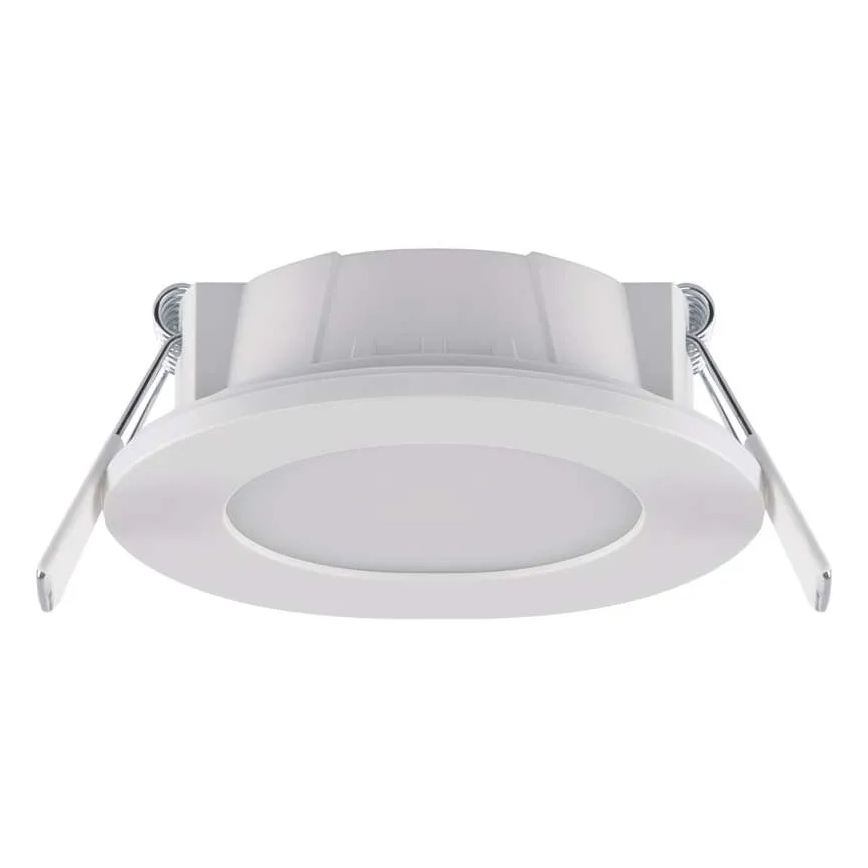 Lámpara empotrable de baño LED LORI LED/4,5W/230V IP65 2700/4000K diá. 8,5 cm blanco