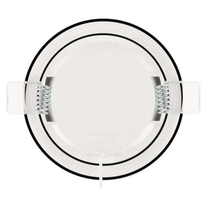 Lámpara empotrable de baño LED LORI LED/4,5W/230V IP65 2700/4000K diá. 8,5 cm negro