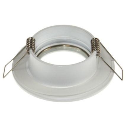 Lámpara empotrable de baño QUATRO 1xGU10/30W/230V IP54 blanco