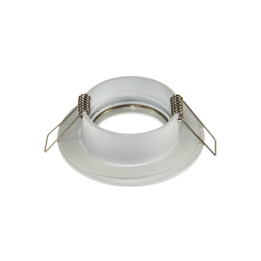 Lámpara empotrable de baño QUATRO 1xGU10/30W/230V IP54 blanco