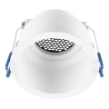 Lámpara empotrable GU10 diámetro 9 cm blanca