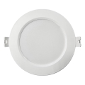 Lámpara empotrable LED CIRCLE LED/6W/230V 4000K diá. 12 cm blanco