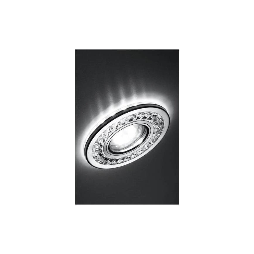Lámpara empotrable LED EYE 1xGU10/50W + LED/3W/230V