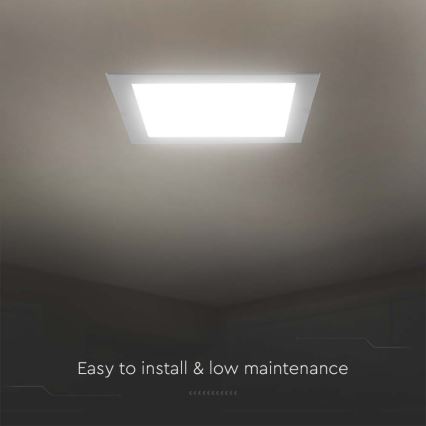 Lámpara empotrable LED LED/18W/230V 22x22 cm 3000K blanco