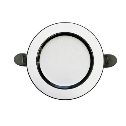 Lámpara empotrable LED LED/7,5W/230V 4000K blanco/negro
