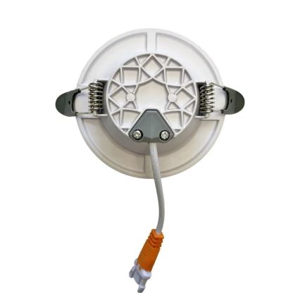 Lámpara empotrable LED LED/7,5W/230V 4000K blanco/negro