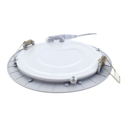 Lámpara empotrable LED QTEC LED/12W/230V 6500K diá. 16,7 cm