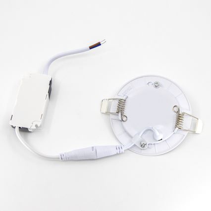 Lámpara empotrable LED QTEC LED/3W/230V 2700K diá. 8,3 cm