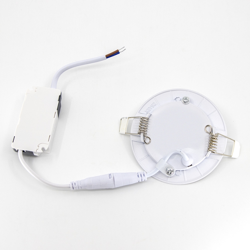 Lámpara empotrable LED QTEC LED/3W/230V 4200K diá. 8,3 cm