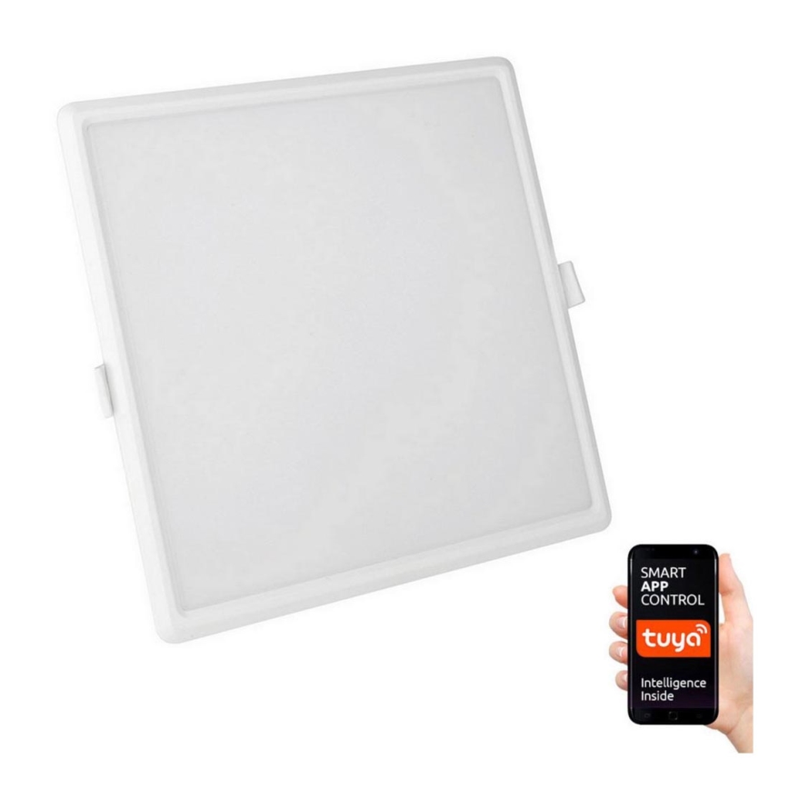 Lámpara empotrable LED regulable ALGINE LED/22W/230V Wi-Fi Tuya cuadrado