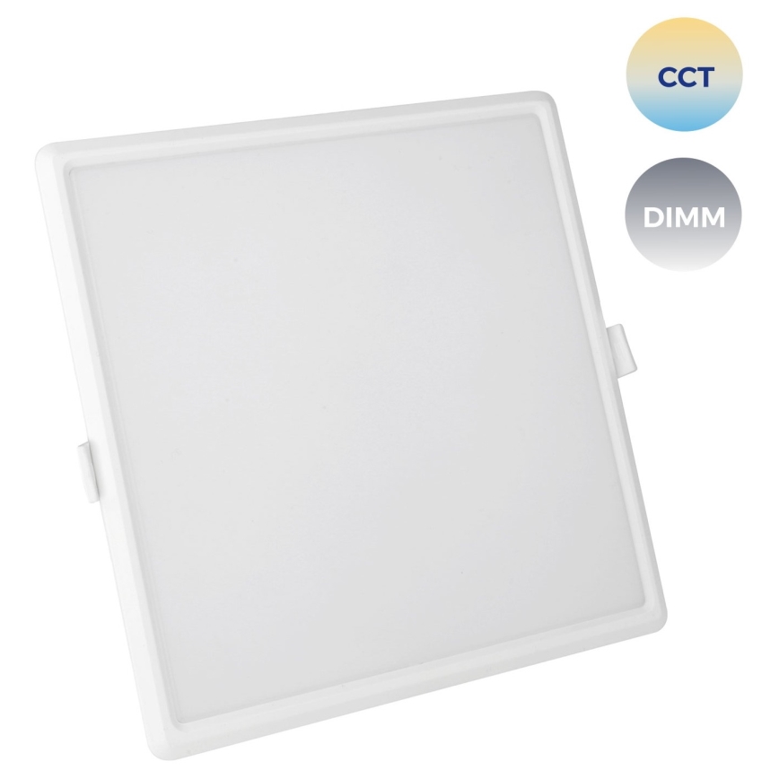 Lámpara empotrable LED regulable ALGINE LED/22W/230V Wi-Fi Tuya cuadrado