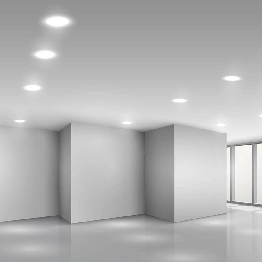Lámpara empotrable LED SAMSUNG CHIP LED/24W/230V 4000K diá. 29,4 cm blanco