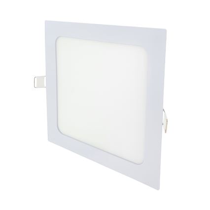 Lámpara empotrable LED SQUARE LED/15W/230V 4200K 18,8x18,8 cm blanco