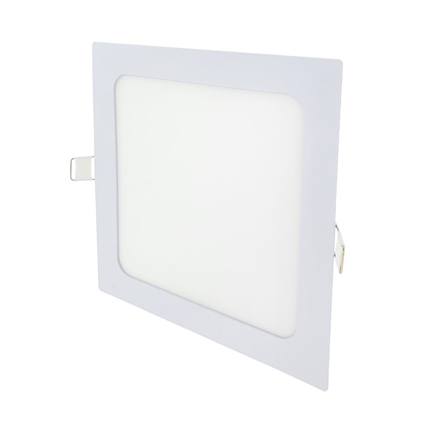 Lámpara empotrable LED SQUARE LED/15W/230V 4200K 18,8x18,8 cm blanco