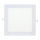 Lámpara empotrable LED SQUARE LED/18W/230V 4200K 22x22 cm blanco