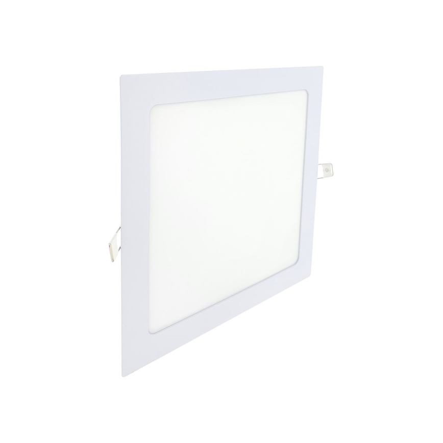 Lámpara empotrable LED SQUARE LED/18W/230V 4200K 22x22 cm blanco