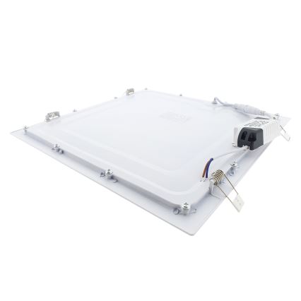 Lámpara empotrable LED SQUARE LED/24W/230V 4200K 29,2x29,2 cm blanco