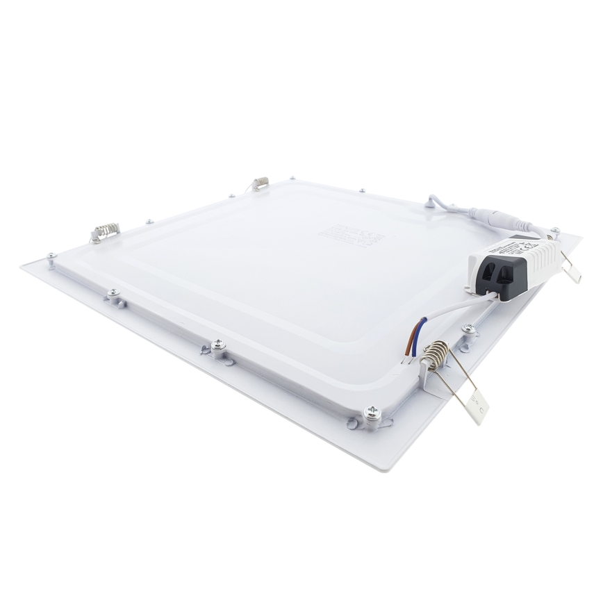 Lámpara empotrable LED SQUARE LED/24W/230V 4200K 29,2x29,2 cm blanco