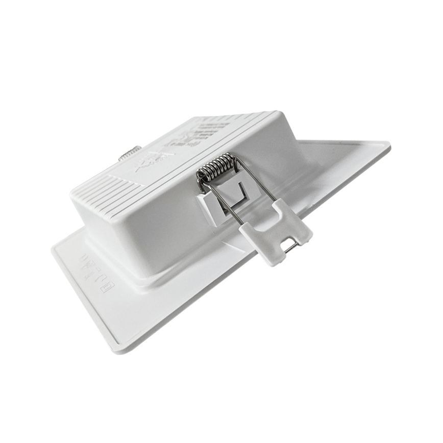 Lámpara empotrable LED SQUARE LED/6W/230V 4000K 12x12 cm blanco