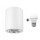 Lámpara empotrable LED TACO 1xE27/15W/230V blanca
