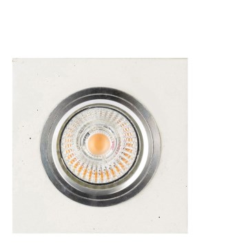 Lámpara empotrable LED VITAR 1xGU10/5W/230V CRI 90 concreto