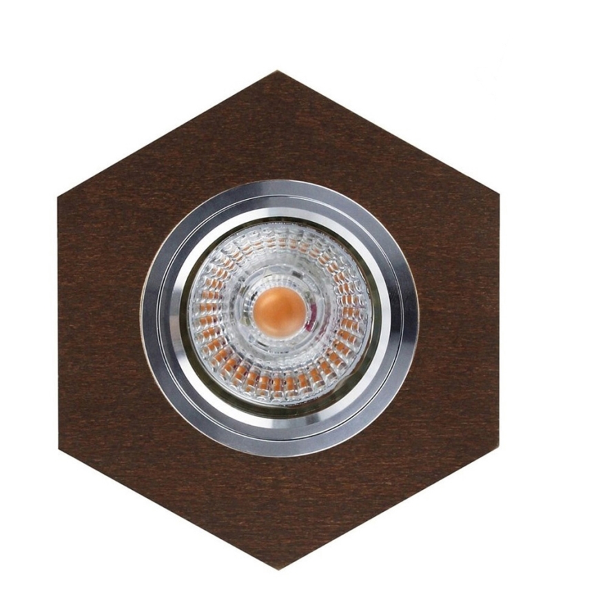 Lámpara empotrable LED VITAR 1xGU10/5W/230V CRI 90 haya