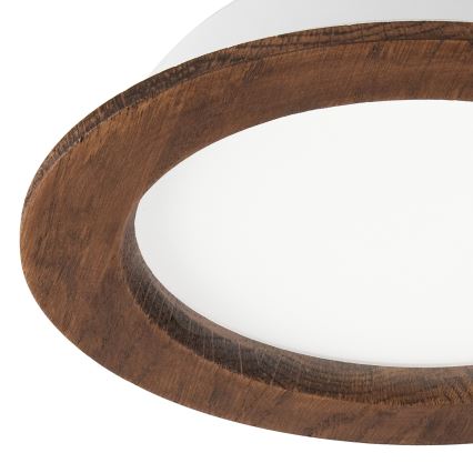 Lámpara empotrable LED WOODY SPOT LED/16,5W/230V 4000K cereza ø 18,5 cm
