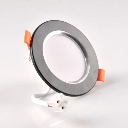 Lámpara empotrable LED ZOE LED/4,8W/230V negro