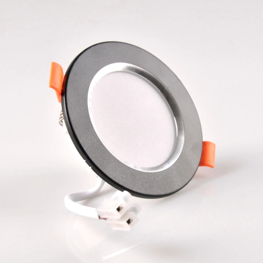 Lámpara empotrable LED ZOE LED/4,8W/230V negro