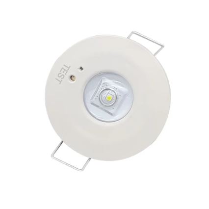 Lámpara empotrada LED de emergencia LED/1,2W/230V 6000K