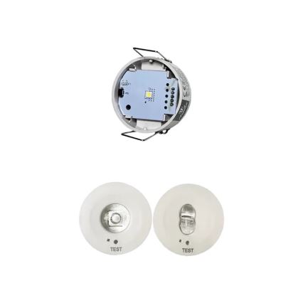 Lámpara empotrada LED de emergencia LED/1,2W/230V 6000K