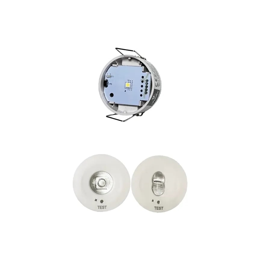 Lámpara empotrada LED de emergencia LED/1,2W/230V 6000K