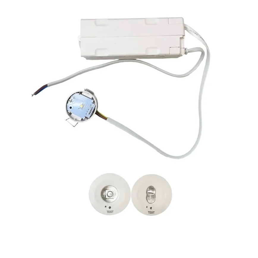 Lámpara empotrada LED de emergencia LED/1,2W/230V 6000K