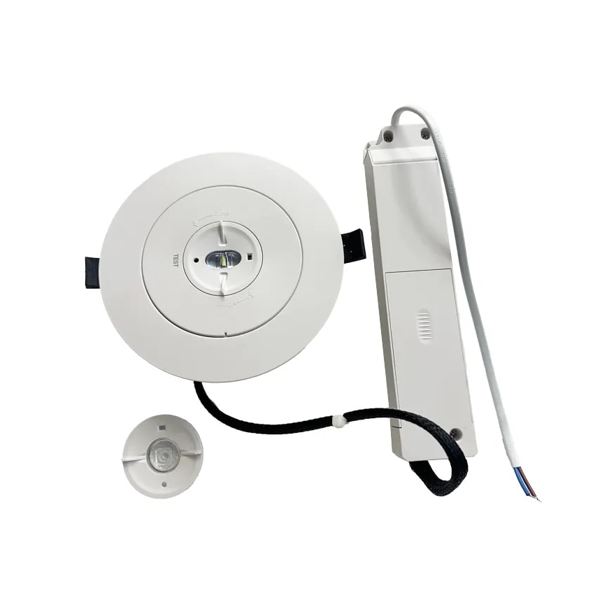 Lámpara empotrada LED de emergencia LED/2W/230V 6000K